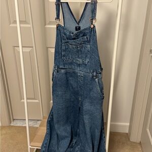 GAP Ultrasoft Denim Overalls in Indigo